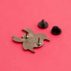 LUXCUPS CREATIVE WEB WEAVER ENAMEL PIN 7 LUXCUPS CREATIVE WEB WEAVER ENAMEL PIN