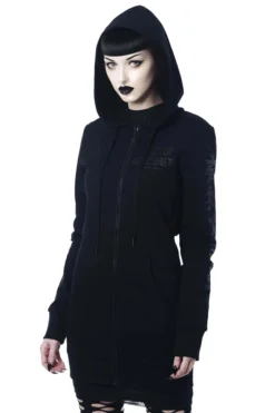 Shop Sour+Plus KILLSTAR WEIRDO HOOD DRESS