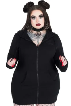 Shop Sour+Plus KILLSTAR WEIRDO HOOD DRESS