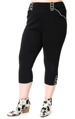 UNIQUE VINTAGE WESTERN CLEMENTINE CAPRIS