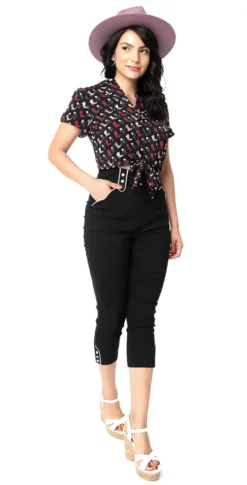 UNIQUE VINTAGE WESTERN CLEMENTINE CAPRIS