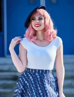 RETROLICIOUS BOAT NECK TOP WHITE Shop Sour+Plus