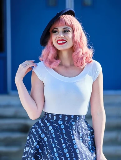 RETROLICIOUS BOAT NECK TOP WHITE Shop Sour+Plus 4 RETROLICIOUS BOAT NECK TOP WHITE Shop Sour+Plus