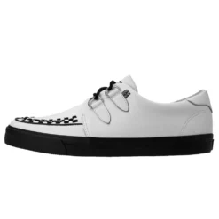 Footwear T.U.K. WHITE LEATHER D-RING VLK SNEAKER 10 Footwear T.U.K. WHITE LEATHER D-RING VLK SNEAKER
