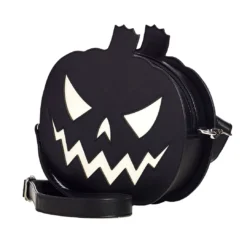SOURPUSS SPARKLE PUMPKIN PURSE BLACK/WHITE Shop Sourpuss