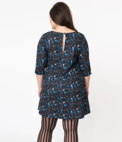 SMAK PARLOUR WITCHY THINGS COSMIC SHIFT DRESS 11 SMAK PARLOUR WITCHY THINGS COSMIC SHIFT DRESS
