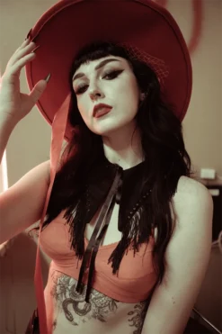 LIVELY GHOSTS "WITH THE BAND" FRINGE COLLAR BLACK SABBATH What's New